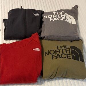 Medium north face hoodies